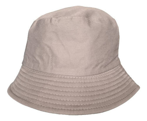 Gorro Sombrero Pescador Bucket Liso Reversible