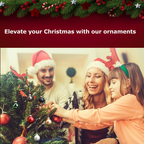 Adornos De Navidad Mini Adornos De Navidad Conjuntos De 25 P