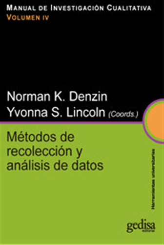 Metodos De Recoleccion Y Analisis De Datos - Denzin,norman