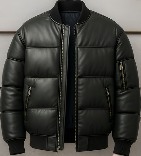 Chaqueta Puffer Overzide Zionix Hombre Vinipiel