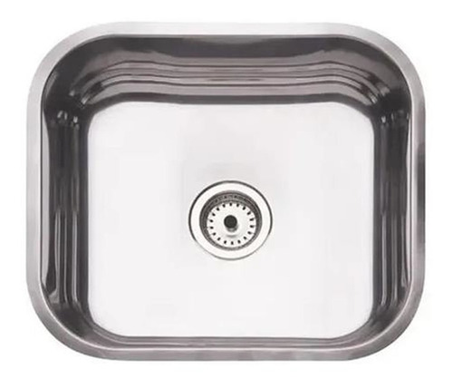 Pileta Rectangular De Cocina Tramontina Acero Inox 40 X 34