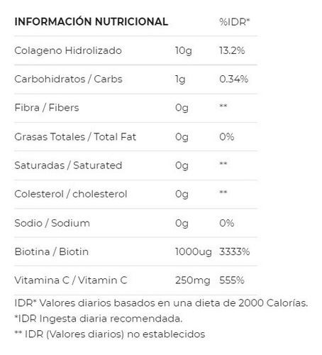 Protein Project 2lbs Colageno Hidrolizado Sabor Vainilla