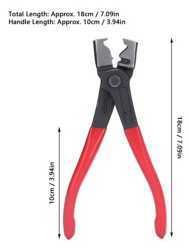Alicate De Braçadeira De Mangueira Clic R Type Collar Ferram