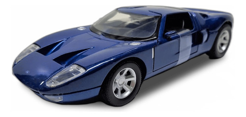 Ford Gt Concept- Sin Caja- 1/24 Motormax Azul