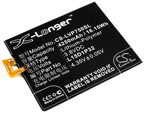 Reemplazo Para Lenovo L15d1p32 Pb1-750p B1-750m Pb1-750n