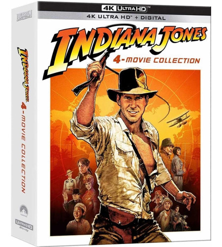 Indiana Jones 4k Pack Bluray