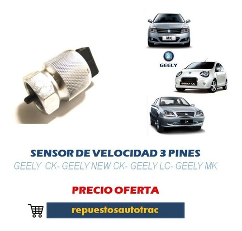 Sensor De Velocidad Geely Lc / Geely Mk Producto Nuevo