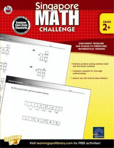 Singapore Math Challenge, Grades 2 - 5, De Singapore Asian Publishers. Editorial Frank Schaffer Publications, Tapa Blanda En Inglés