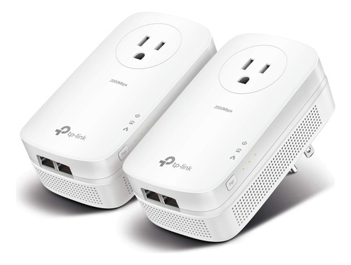 Adaptador Powerline Tp-link Av2000 Tl-pa9020p Kit 2 Gigabit