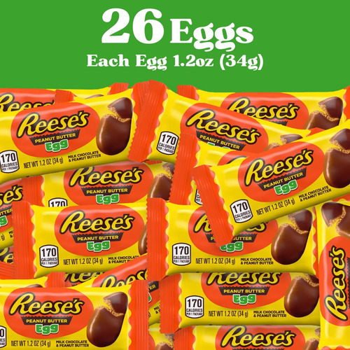 Reese'speanut Butter Eggs Milk Chocolate Candy - Huevos De C