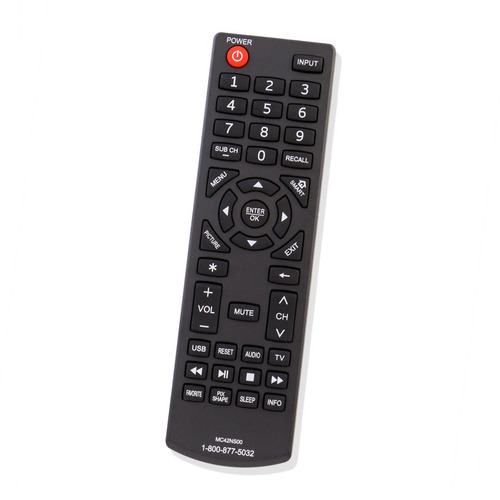 Nuevo Control Remoto Mc42ns00 Para Sanyo Tv Dp42d24 Dp50e44 