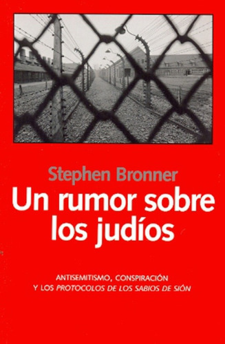 Un Rumor Sobre Los Judíos, De Stephen Bronner. Editorial Laetoli En Español