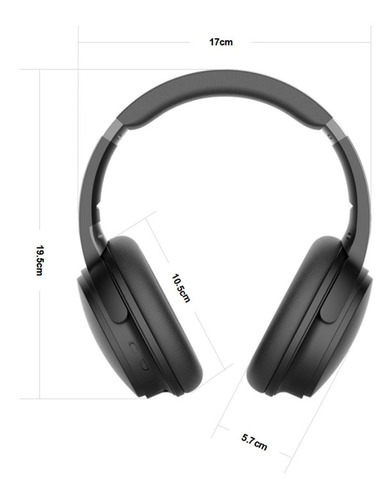 Imagen 11 de 11 de Auricular Bluetooth Cancelación De Ruido Activo (anc)