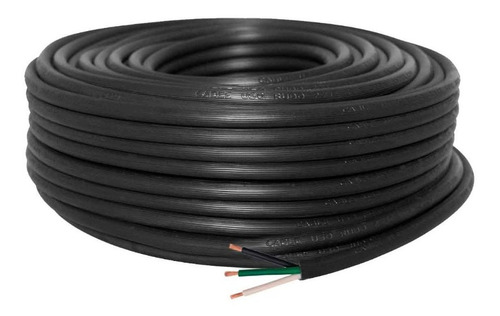 Cable Eléctrico St-3x12 Awg 100mts Elecon 100% Cobre 600v