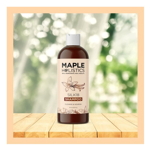 Champú Diario Cabello Y Cuero Cabelludo Seco 16oz, Maple