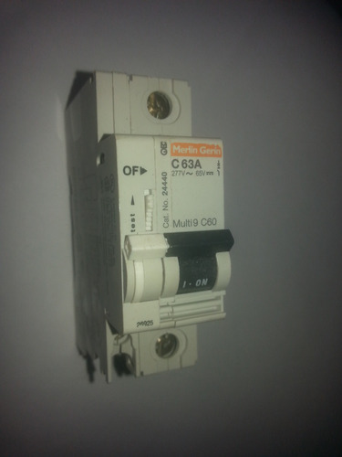 Breaker De Control Termomagnetico Merling Gerin