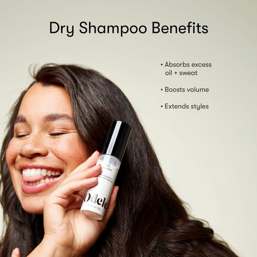 Shampoo Seco Odele Em Pó Absorvente De Óleo 30ml Para Todos