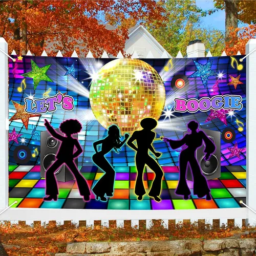 Telon De Fondo Avezano Disco De Los 70, 80 Y 90 Para Fiesta