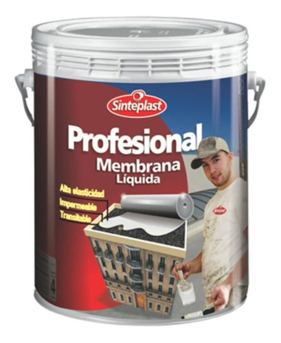 Membrana Liquida Profesional Techos 20kg Sinteplast Pintumm