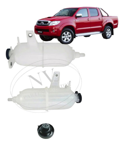 Deposito/bidon Agua Toyota Hilux 2005/2015 Con Tapa