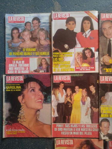 Lote Antiguas(10) La Revista Del Mundo Años 1985 Y Otros