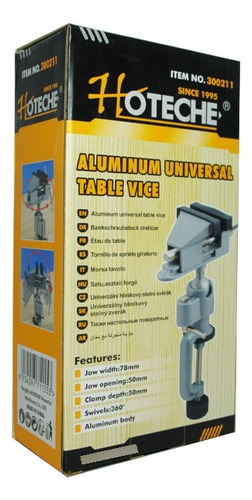 Tornillo Hoteche Aluminio Multiposicion 3 Pulgadas