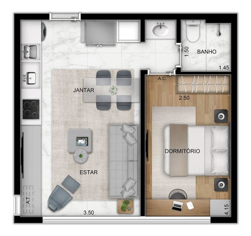 Imagem 29 de 30 de Apartamento À Venda No Bairro Vila Mariana - São Paulo/sp - O-4969-12441