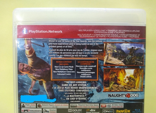 Uncharted 2: Among Thieves Goty Edition Usado Completo. (Usado)