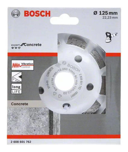 Rebolo Diamantado P/concreto Bosch Expforconc Sgmt 125mm