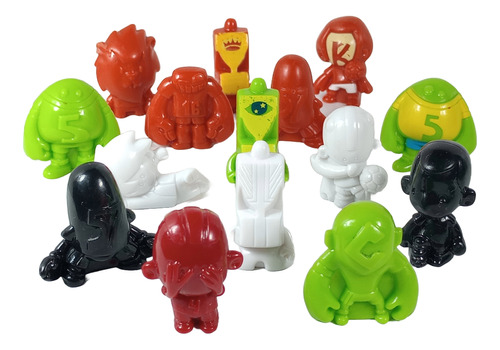 Crazy Bones Gogos Lote De 7 Figuras Para Coleccionar