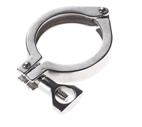 Abrazadera Clamp Acero Inoxidable 2,5 Pulgadas 