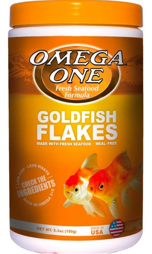Omega One Goldfish Flakes 148g 