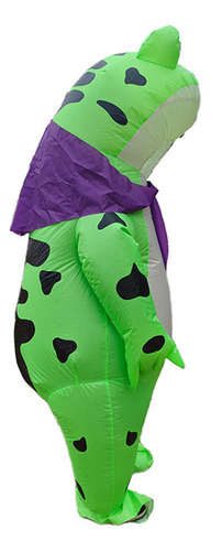 Traje Inflable De Rana Mono Duradero Juego De Rol Vestir