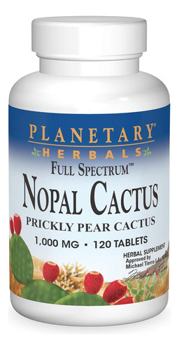 Planetary Herbals Extracto De Cactus Nopal De Espectro