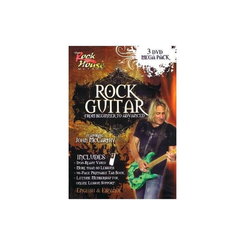 Mccarthy John Rock Guitar Mega Pack Usa Import Dvd Nuevo