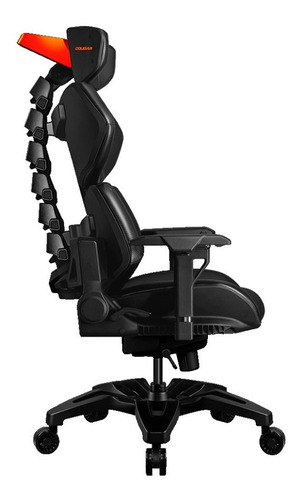 Imagen 4 de 10 de Silla De Escritorio Gamer Cougar Terminator Ergonómica Negra