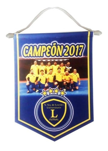 Banderin Sin Fleco 14 X 18 Cm Personalizados