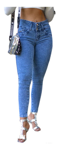 Jeans De Mujer Casi Bruja !!estilo Colombiano. Levanta Cola