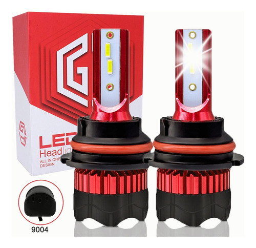 Kits De Led Faros 9004 9007 H4 H13 Alta Y Baja 60 W K5 Csp