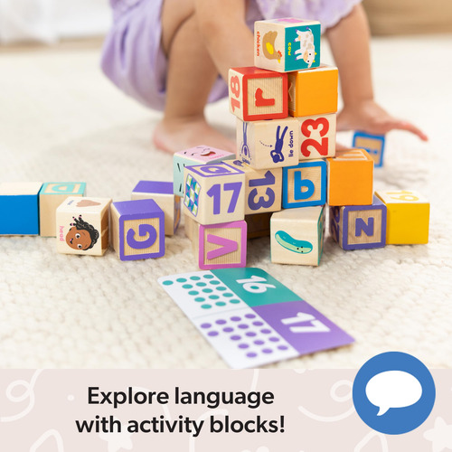 Bloques Didácticos De Madera Melissa & Doug Con Letra Número
