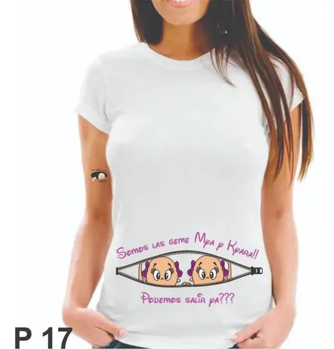 Remeras para embarazadas para sublimar hotsell