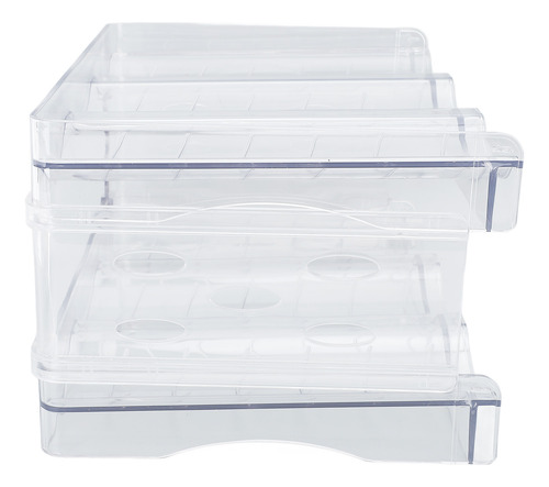 Organizador De Botellas De Agua Apilable De Doble Capa Trans