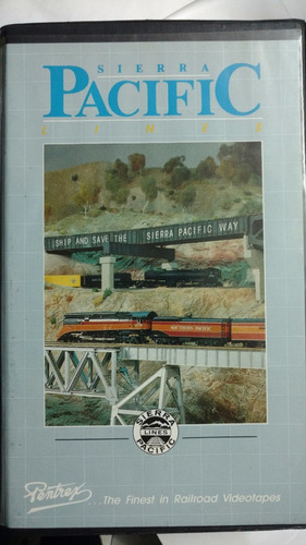 Jr - Vhs Americano De Trenes - Sierra Pacific Lines H0