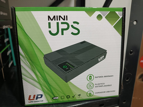 Mini Ups Uproduct 8800mah 4 /5 Horas Multivoltaje, Poe