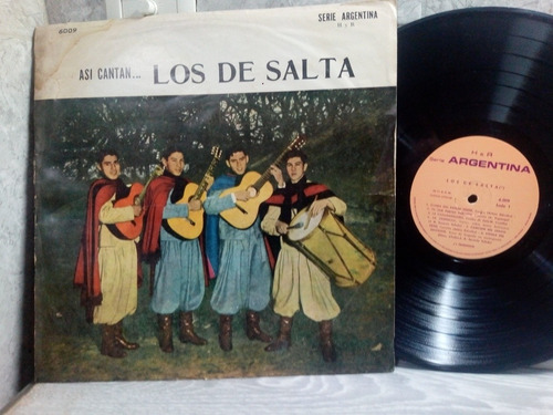 Los De Salta. Así Cantan Lp Vinilo