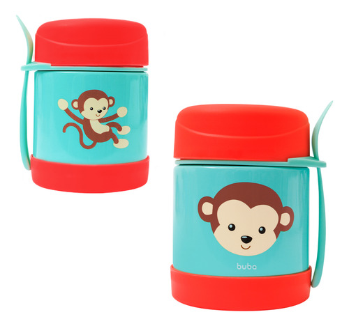 Pote Térmico Feito Em Aço Inoxidável Buba 320ml Resistente