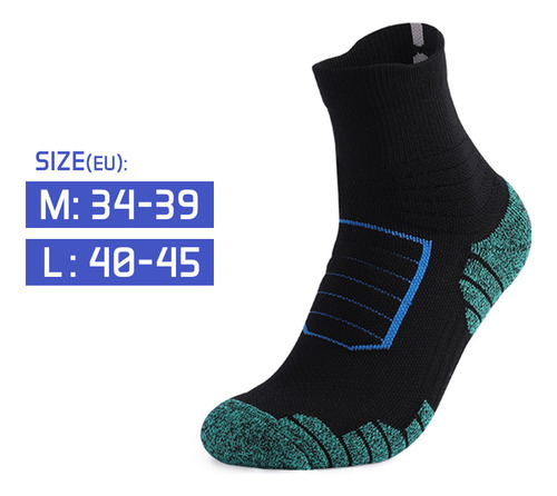 Alm Baloncesto Deportivo Transpirable Socks Crew Para Mujer