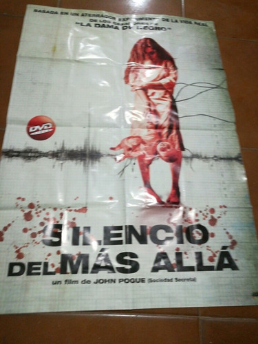 Afiche De Película.silencio Del Mas Alla