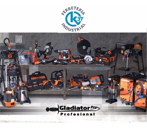 Imagen 2 de 5 de Sierra De Mesa Gladiator Pro 1800w | Incluye Banco De Acero