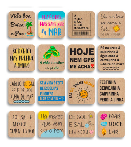 280 Tags De Drink Para Praia E Quiosques Personalizadas